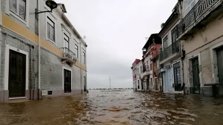 Inundações em Alhandra e Vila Franca de Xira